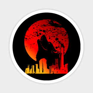 Blood Moon | Red Full Moon Magnet